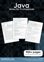 Java Notes For Professionals.pdf